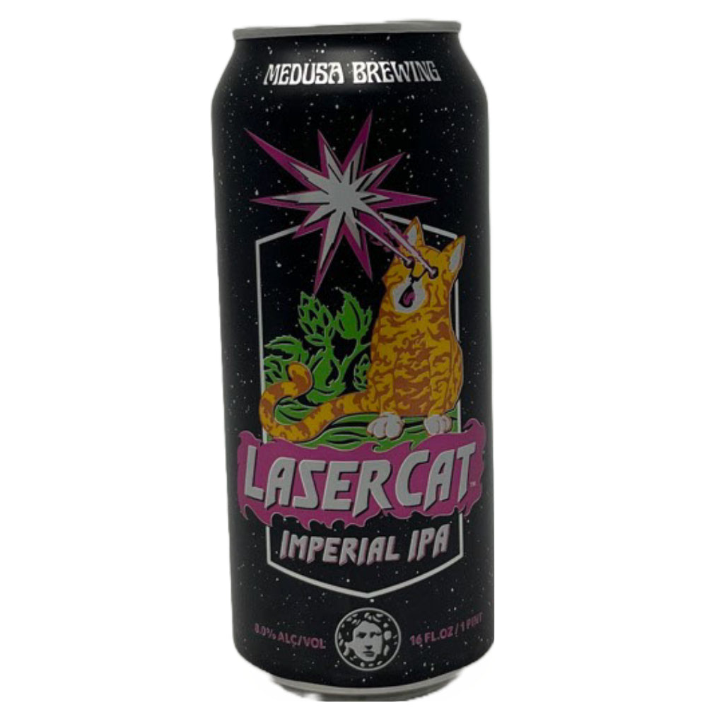 Medusa Brewing Company Laser Cat Imperial IPA SINGLE Vinodivino