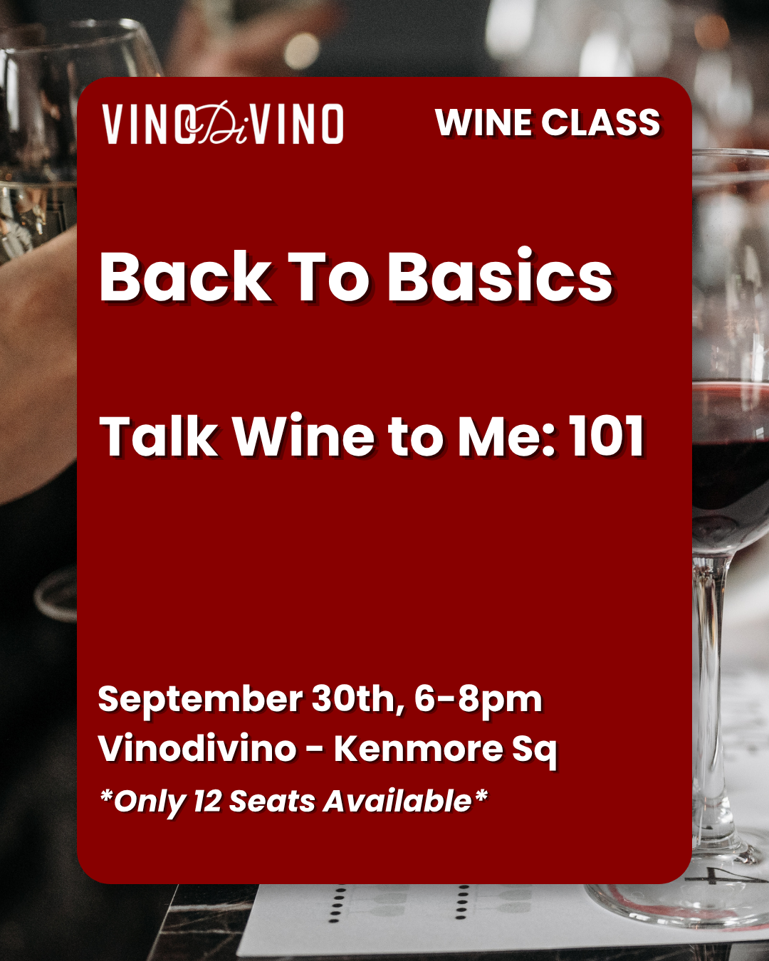 Talk Wine to Me 101
