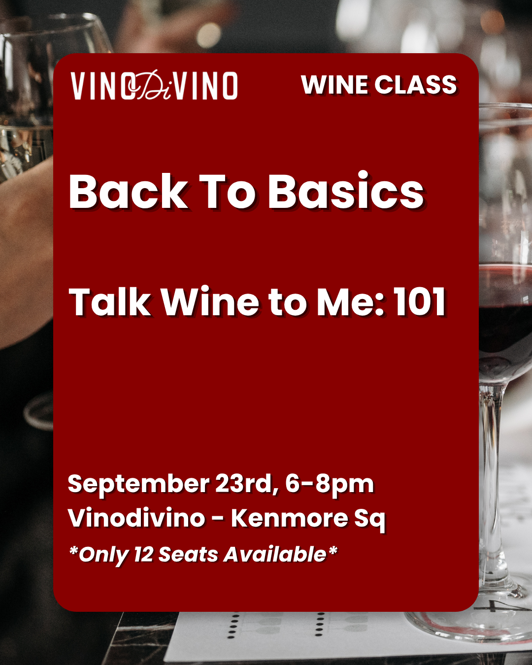 Talk Wine to Me 101