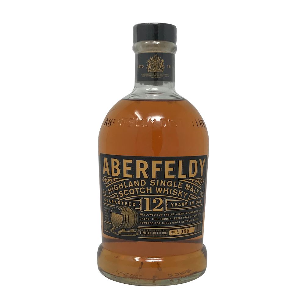 Aberfeldy 12 Year Old Highland Single Malt Scotch Whiskey