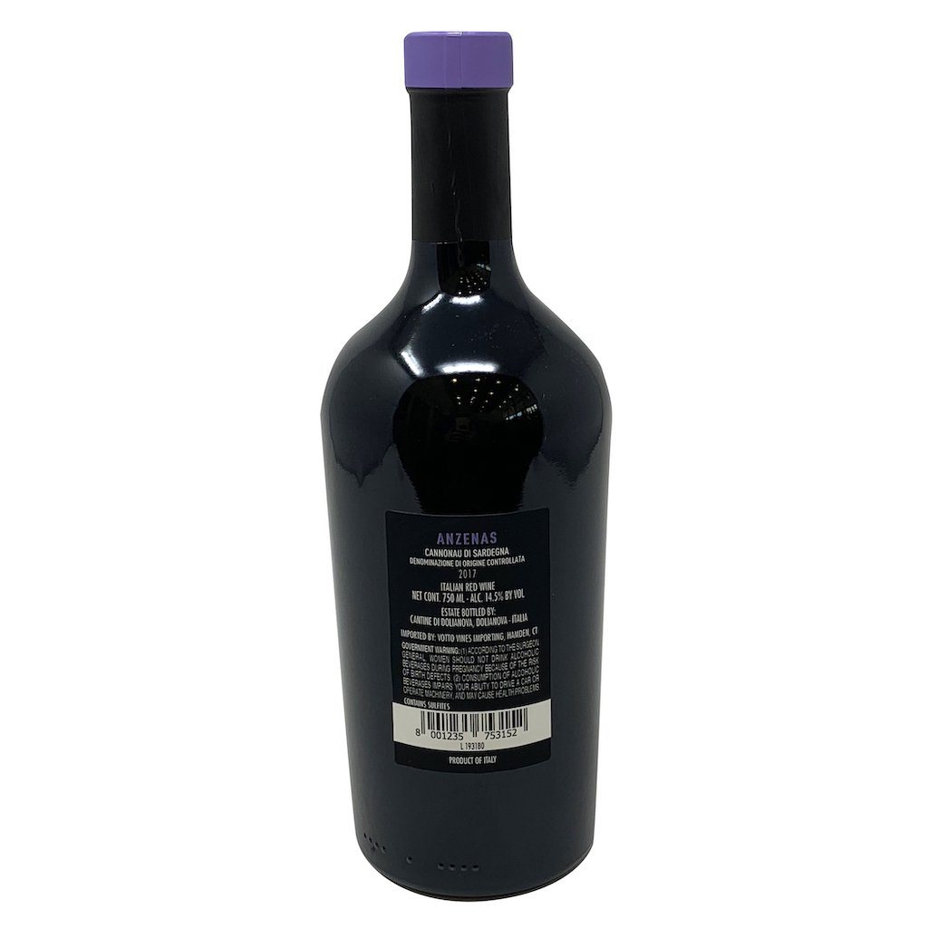Dolianova 2017 Anzenas Cannonau di Sardegna