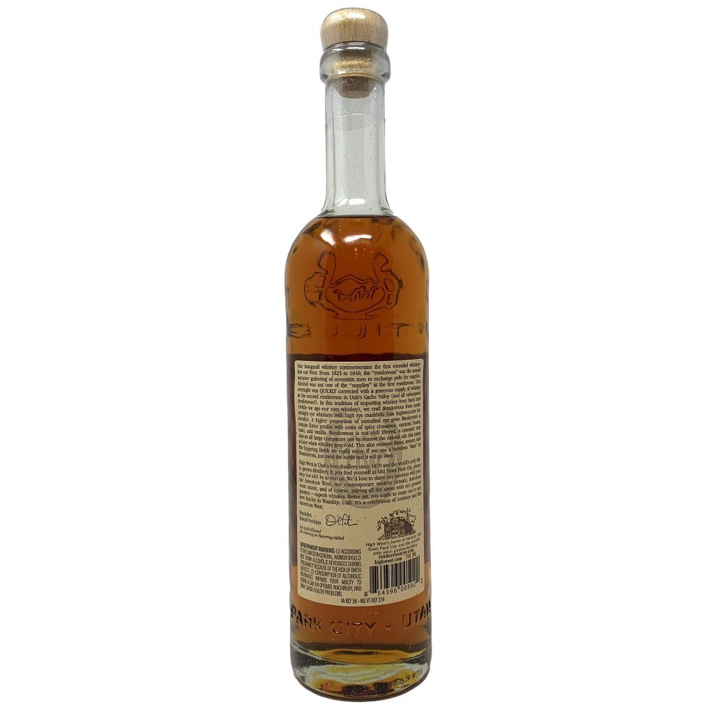 High West 'Rendezvous' Rye Whiskey