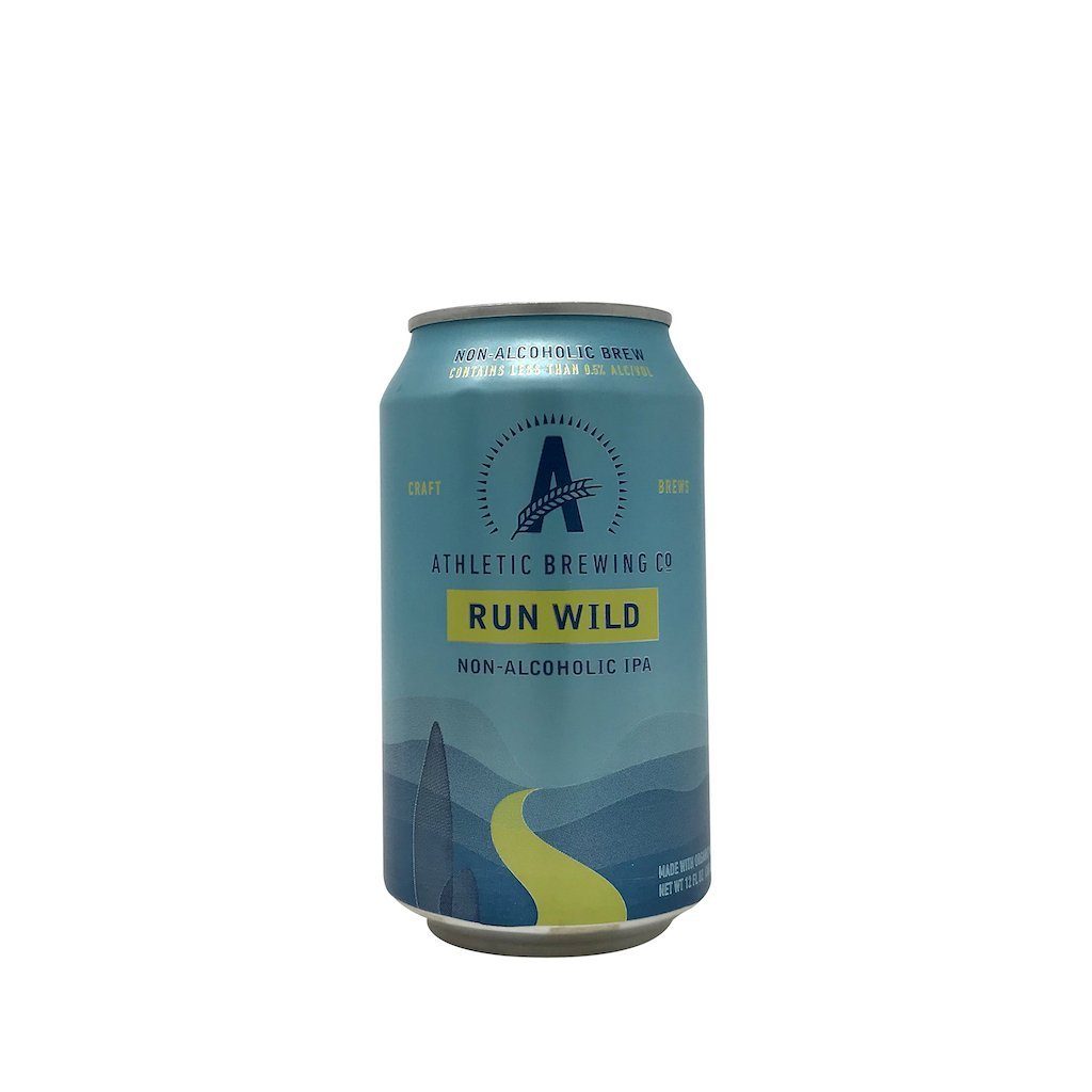 Single Athletic Brewing Co Run Wild Non-Alcoholic IPA single