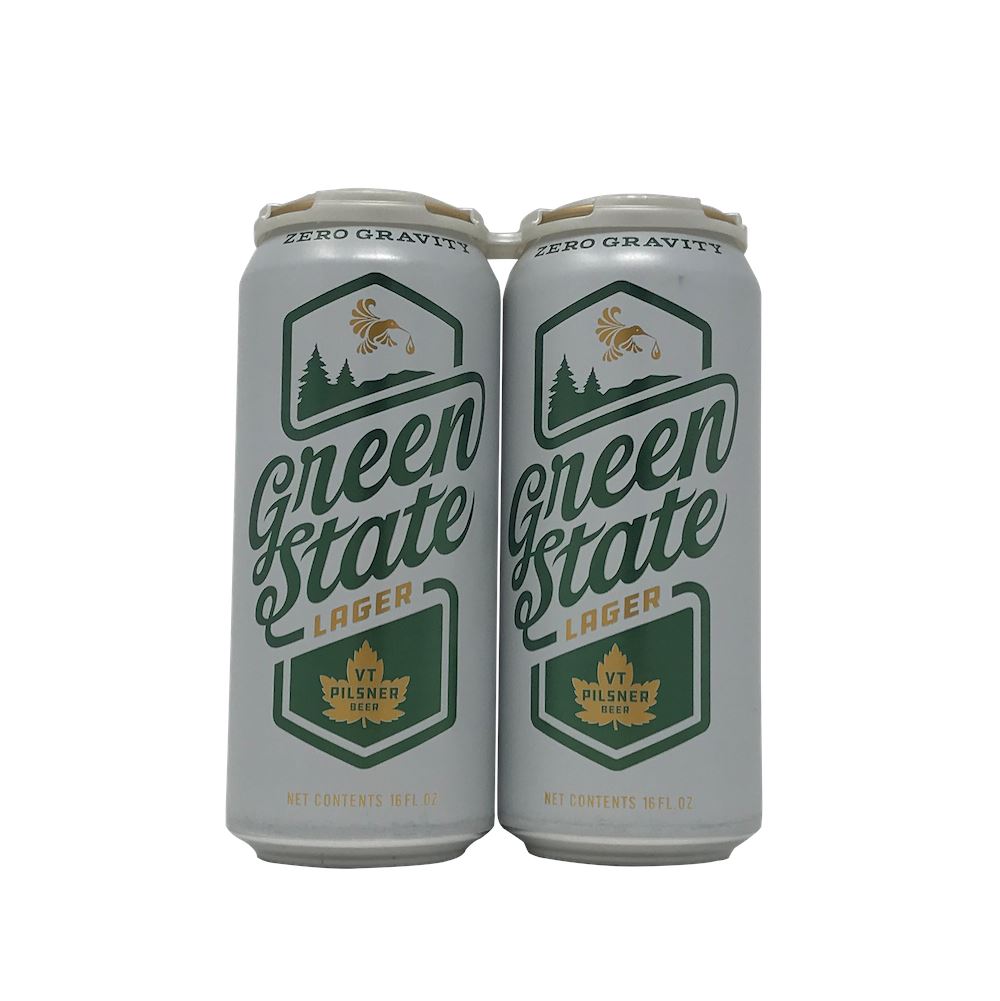 Zero Gravity Craft Brewery Green State Lager 4 Pack